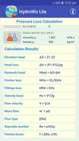 HydroWiz Pipe Flow Hydraulics تصوير الشاشة 1