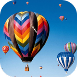 Hot Air Balloon Live Wallpaper icône