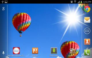 Hot Air Balloon Live Wallpaper ảnh chụp màn hình 2