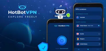 HotBot VPN™  プライバシーアプリ