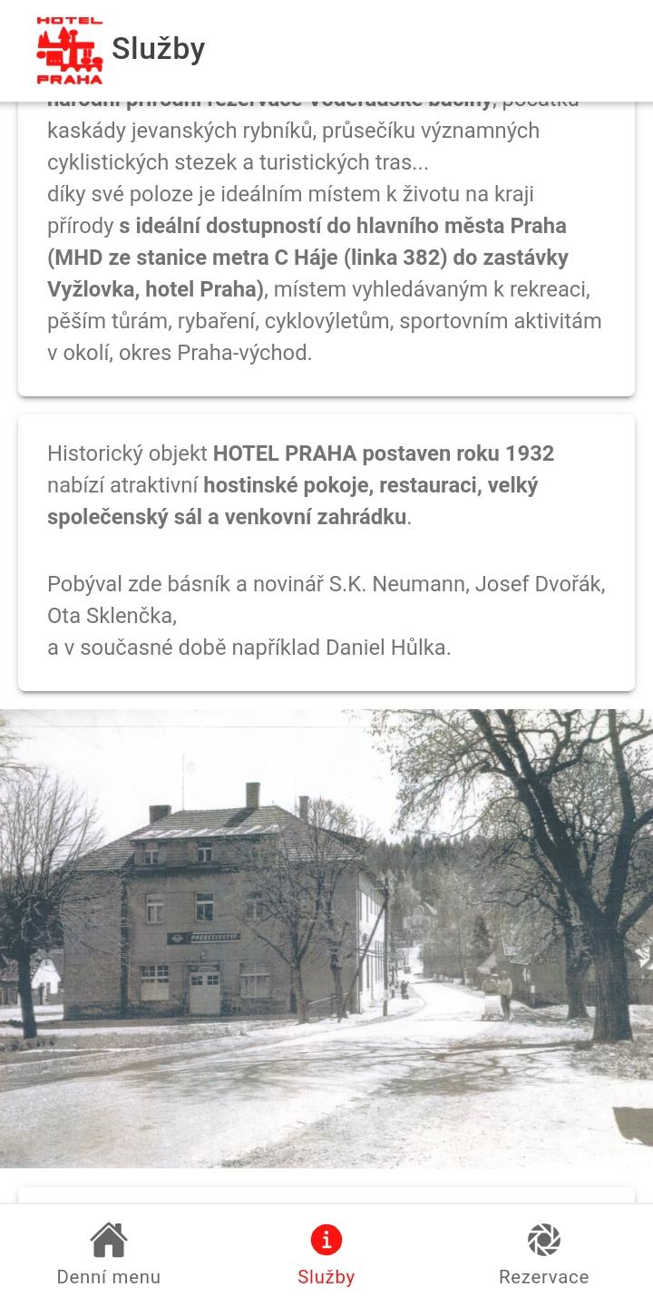 HOTEL PRAHA - Rozvoz jídel for Android - APK Download