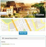 Rome hotels screenshot 2