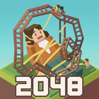 Merge Tycoon: 2048 Theme Park أيقونة