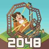 ikon Merge Tycoon: 2048 Theme Park