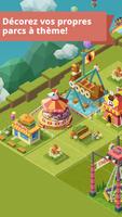 Merge Tycoon: 2048 Theme Park capture d'écran 1