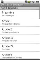 United States Constitution ポスター