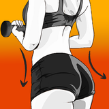 Home Workout Curvy Fitness App biểu tượng