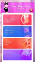 Home Workout Curvy Fitness App Affiche