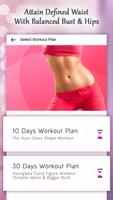 Home Workout Curvy Fitness App ảnh chụp màn hình 1