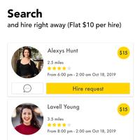 HourlyBee Business  - On demand hiring اسکرین شاٹ 1