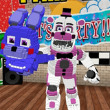 FNaF Mod for Minecraft PE Zeichen