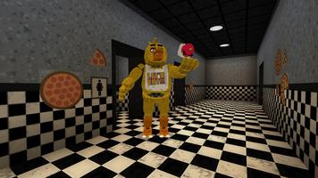 FNaF Mod for Minecraft PE Cartaz