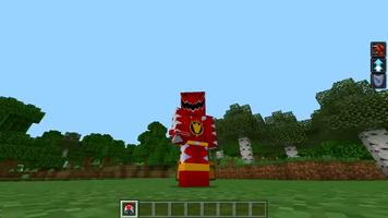 Power Ranger Mod For Minecraft ảnh chụp màn hình 1