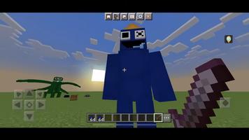 Rainbow Friends mod for MCPE captura de pantalla 2
