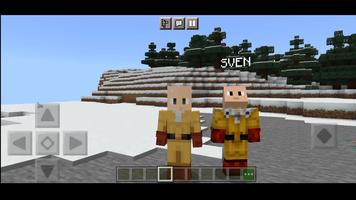 Saitama One Punch Man Mod MCPE постер