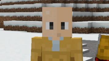 Saitama One Punch Man Mod MCPE скриншот 2
