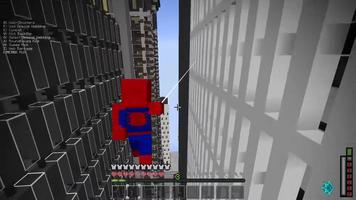 SpiderMan Mod for Minecraft Poster