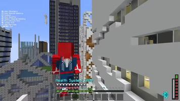 SpiderMan Mod for Minecraft captura de pantalla 3