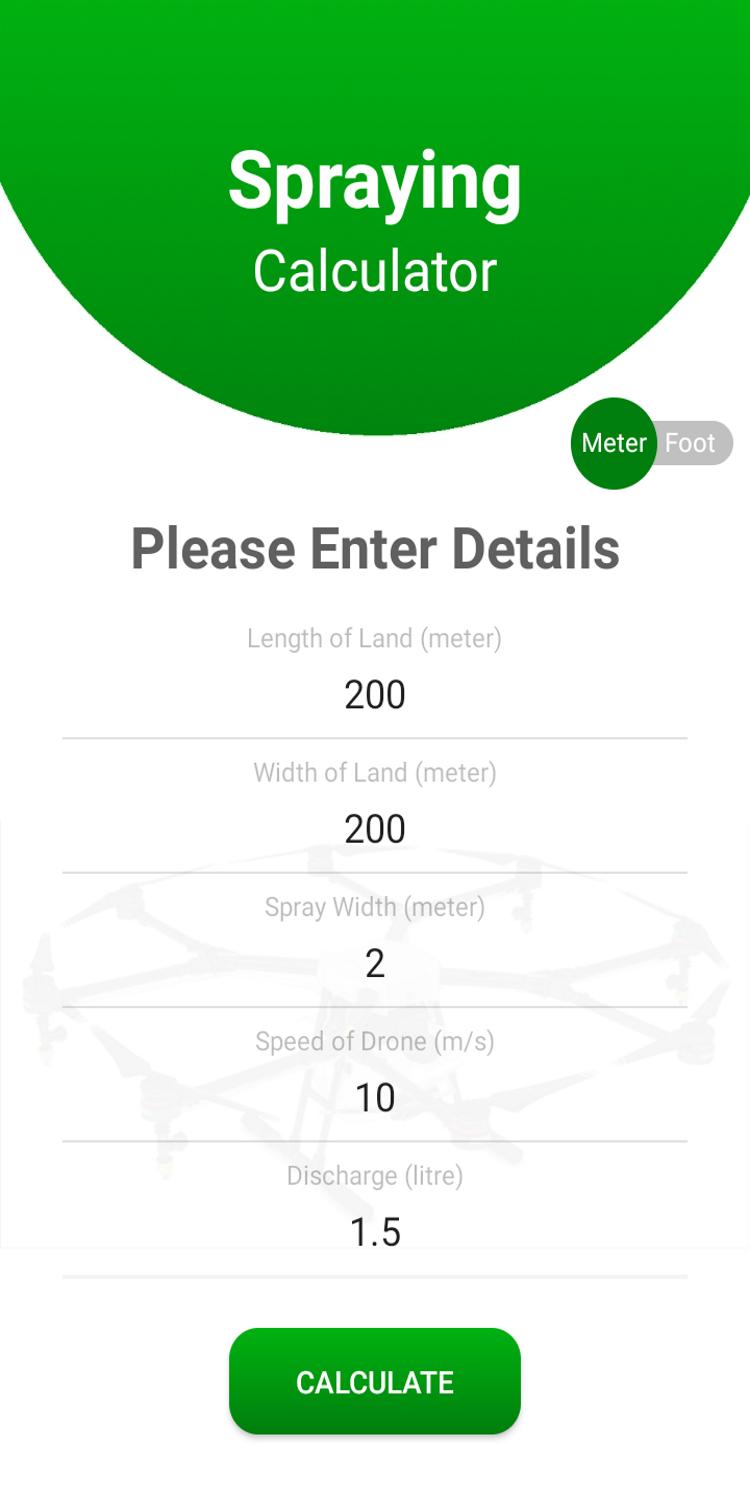 Drone Spray Calculator for Android - APK Download