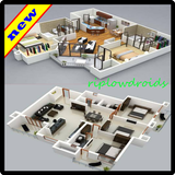 projeta Casa 3D ícone