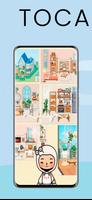Toca Boca House Design Ideas Poster