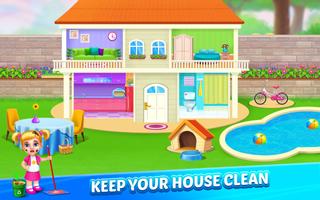 Home Cleaning: House Cleanup پوسٹر