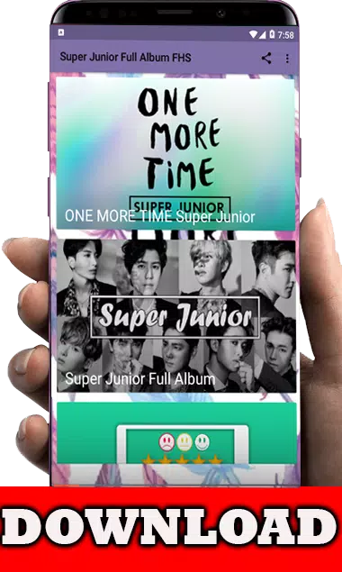 One More Time' SUPER JUNIOR Full Album Mp3 APK for Android Download