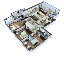 3d house design syot layar 3