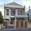 house fence design ikona