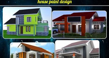 House paint design poster