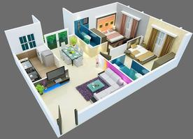 NOUVELLES conceptions de plans de maison 3D capture d'écran 2