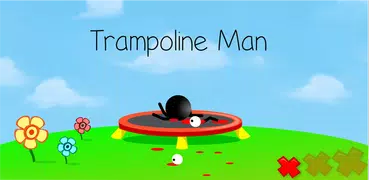 Trampoline Man (Stickman Game)