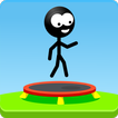 Trampoline Man (Stickman Game)