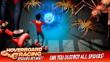Hoverboard Racing Spider Attack capture d'écran 1
