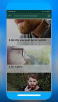Instructions to Grow A Beard Affiche