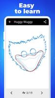 How to draw Huggy Wuggy Screenshot 3
