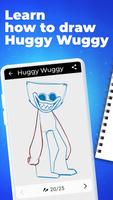 How to draw Huggy Wuggy 海報