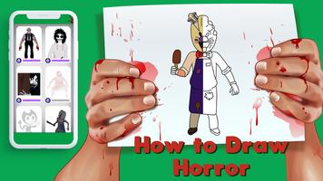 1 Schermata How to Draw Horror Characters step by step. Scary