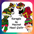 Hacivat-Karagöz nasıl çizilir? иконка