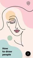 How to Draw: رسم الناس الملصق