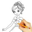 How to draw Princess