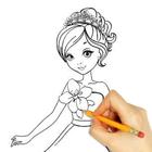 How to draw Princess 圖標