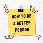 How to be a better person أيقونة