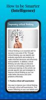 How to be smarter Increase IQ تصوير الشاشة 1
