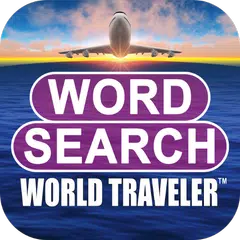 Word Search World Traveler Icon