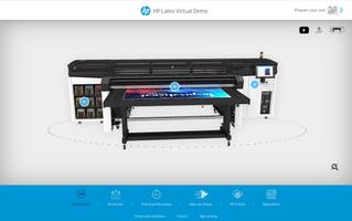 HP Latex Virtual Demo الملصق