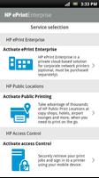 HP ePrint Enterprise (service) الملصق