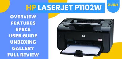 HP LaserJet P1102w Guide Affiche