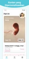 Kehamilan + I Aplikasi pelacak poster