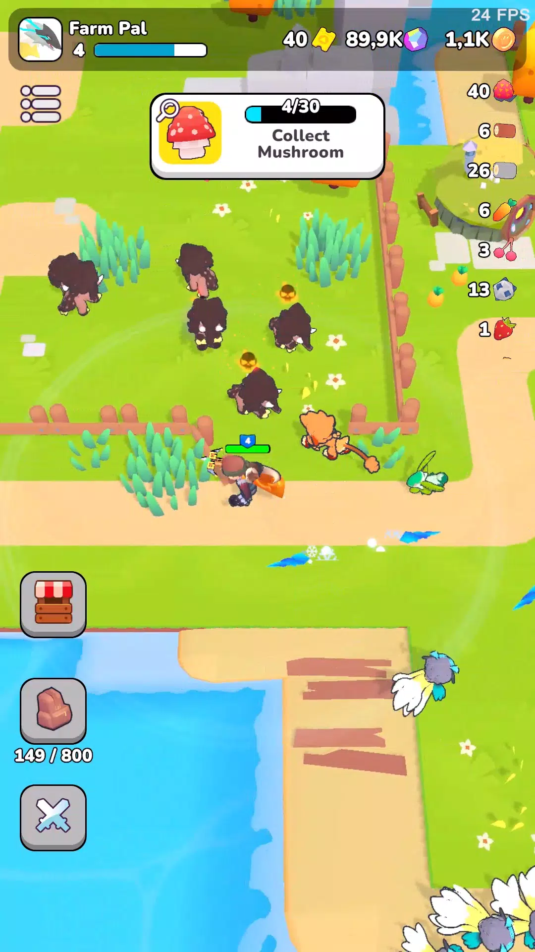 Island Farm Pal: Survival Idle